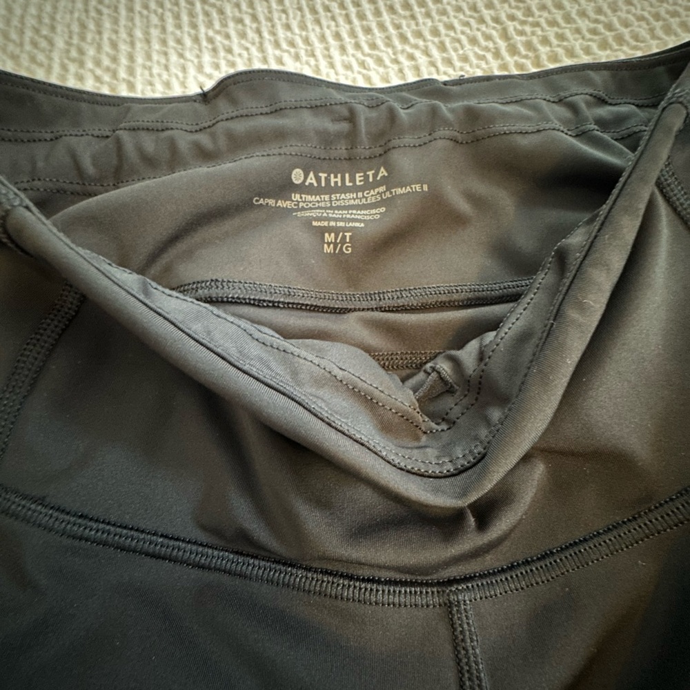 Athlete ultimate stash capri, Medium Tall
